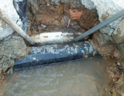 余杭测漏水之水管漏水